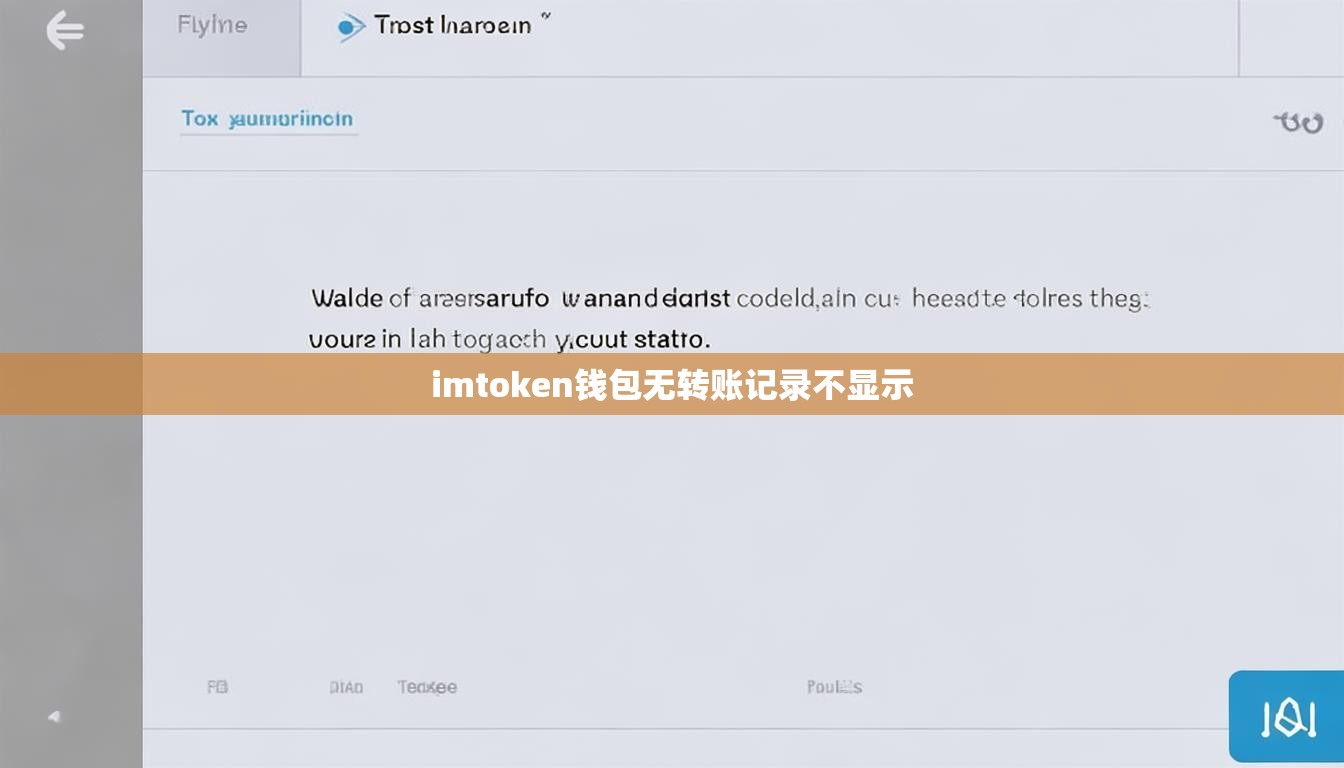 imtoken钱包无转账记录不显示