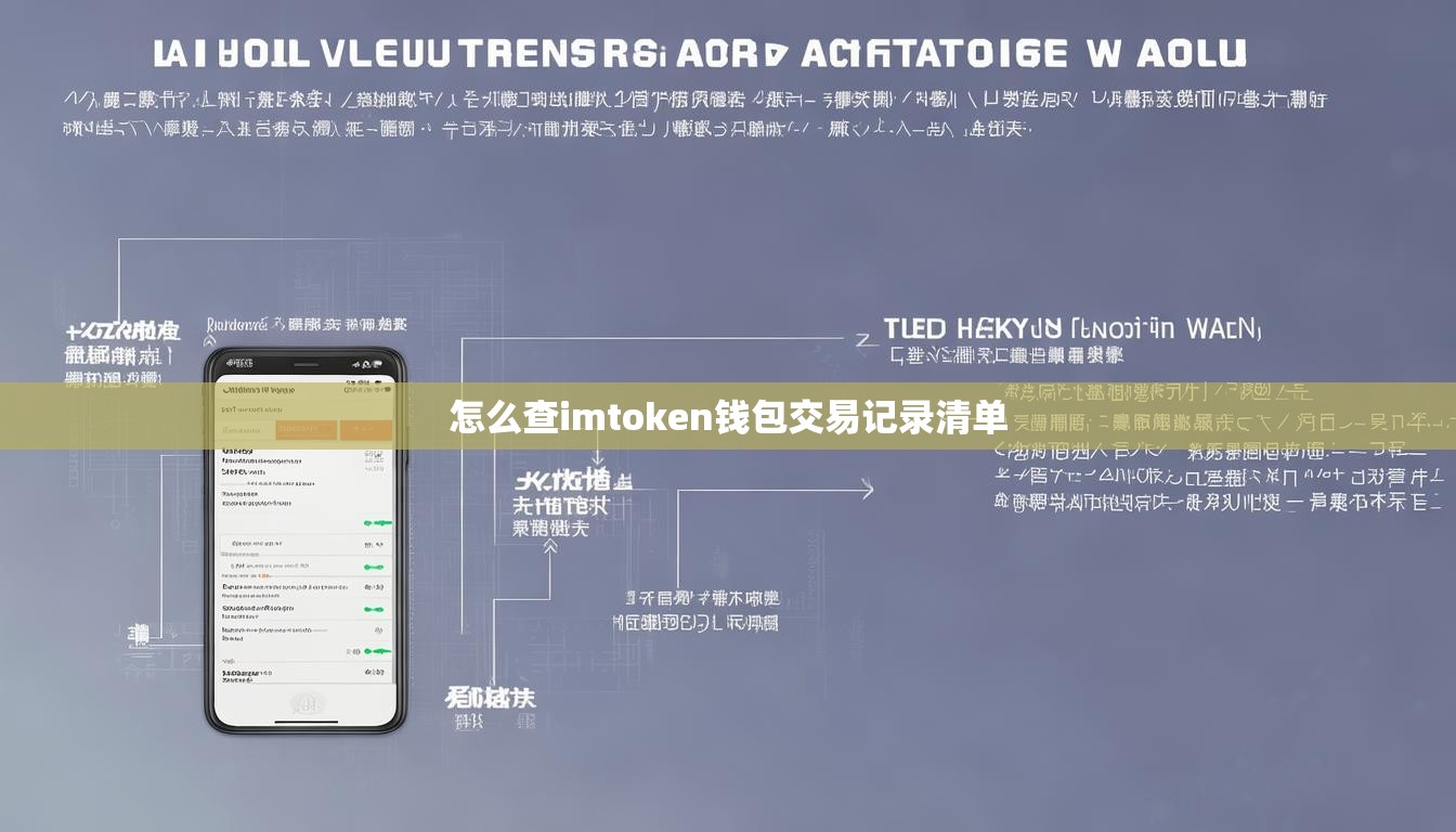怎么查imtoken钱包交易记录清单