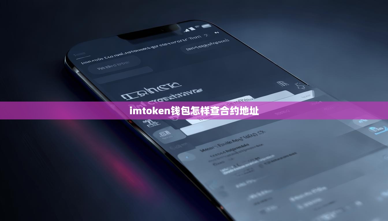 imtoken钱包怎样查合约地址