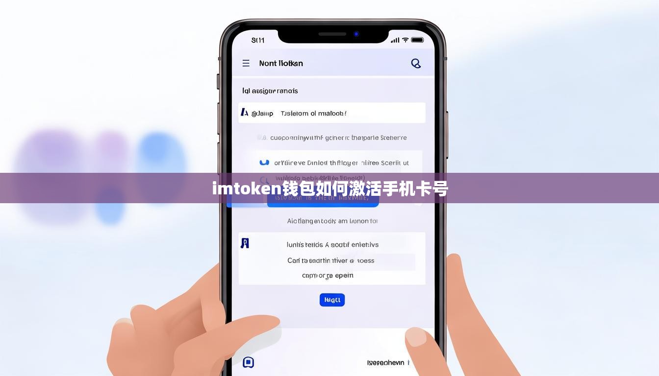 imtoken钱包如何激活手机卡号