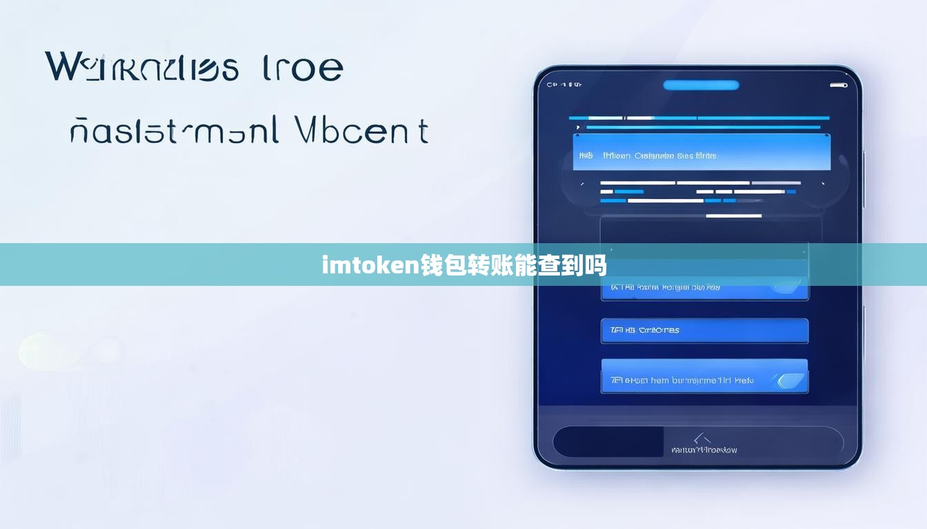 imtoken钱包转账能查到吗