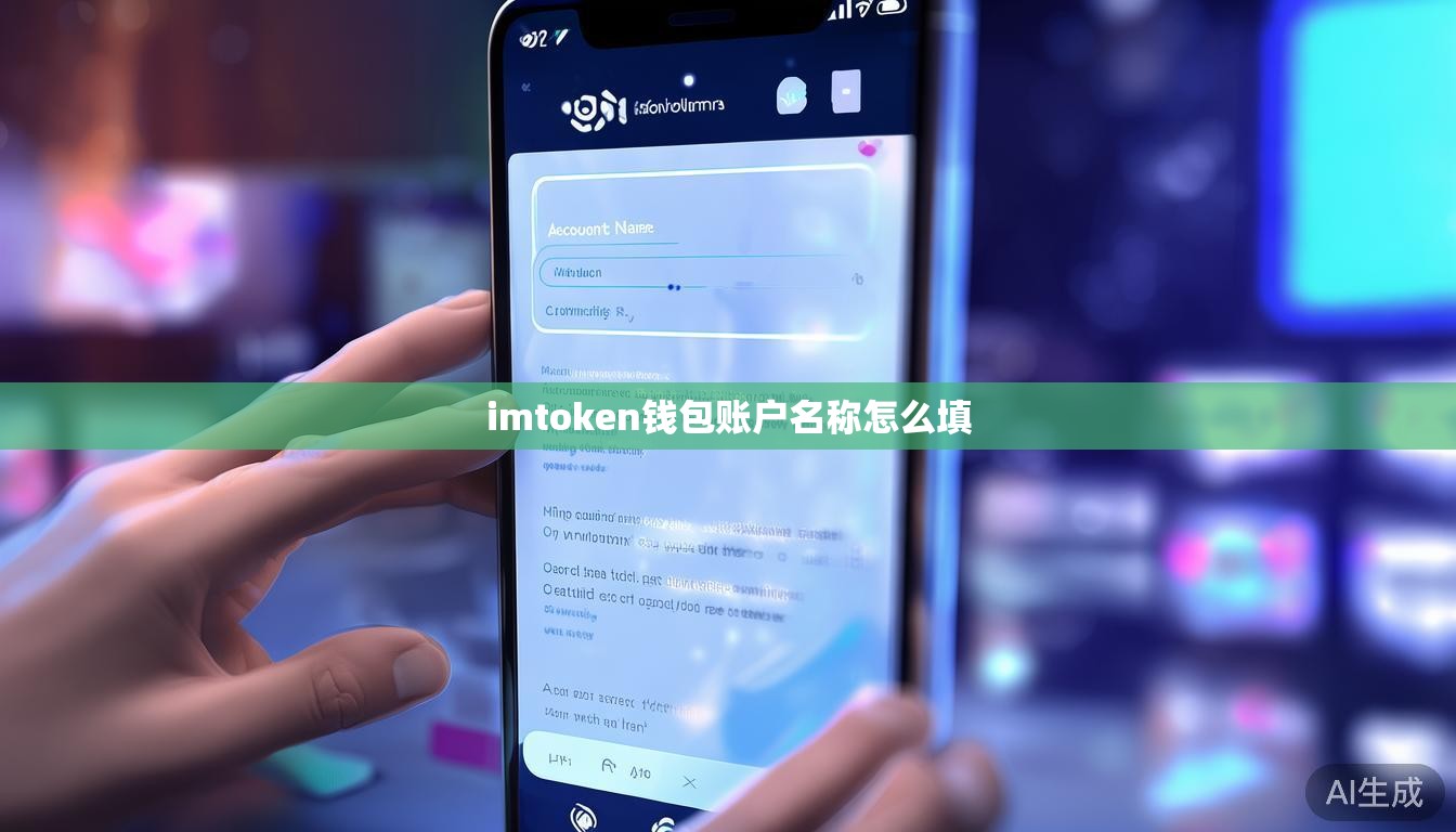 imtoken钱包账户名称怎么填