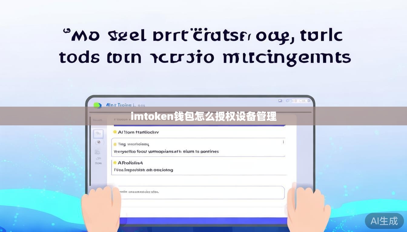 imtoken钱包怎么授权设备管理