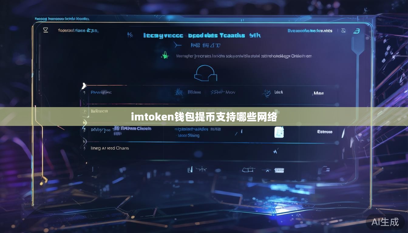 imtoken钱包提币支持哪些网络